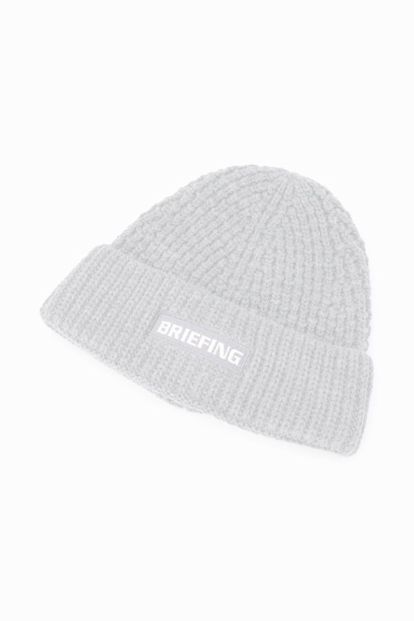 画像1:   ブリーフィング ゴルフ BRIEFING WR WOOL BEANIE{-BEA} (1)
