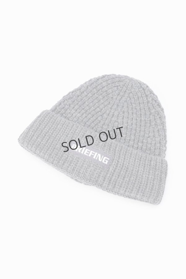 画像1: ブリーフィング ゴルフ BRIEFING WR WOOL BEANIE{-BEA} (1)