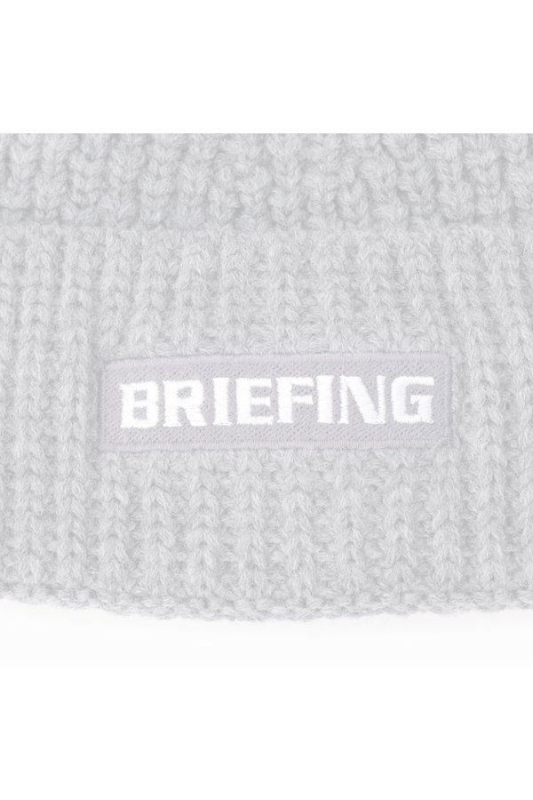 画像2:   ブリーフィング ゴルフ BRIEFING WR WOOL BEANIE{-BEA} (2)