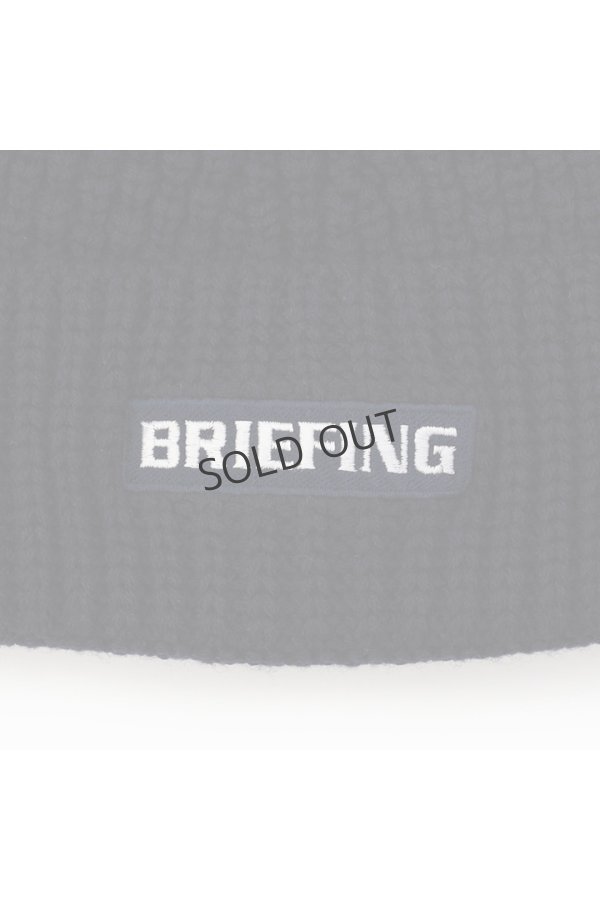 画像2: ブリーフィング ゴルフ BRIEFING WR WOOL BEANIE{-BEA} (2)