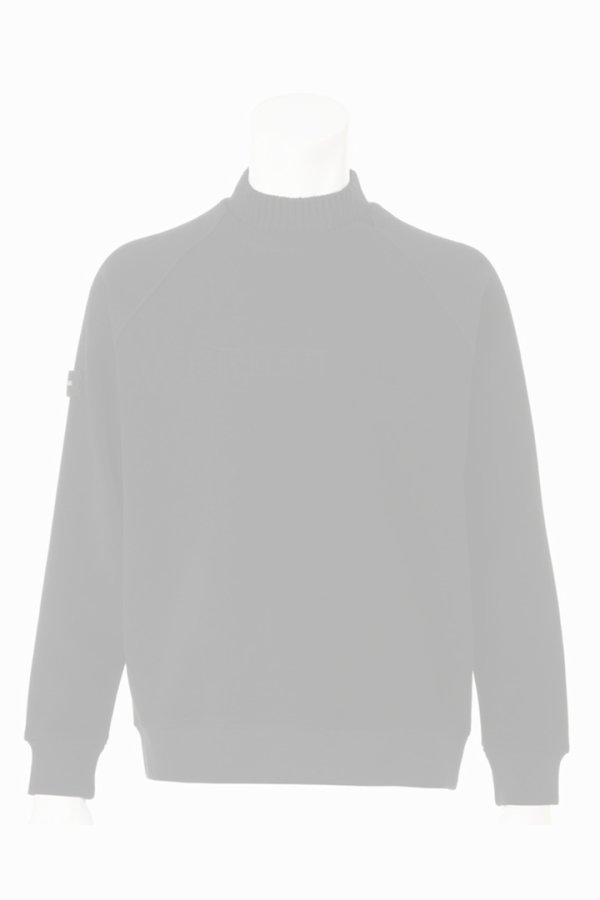 画像1: ブリーフィング ゴルフ BRIEFING HOL MEN’S STITCH LOGO FAKE LAYERED HIGHNECK{-BEA} (1)