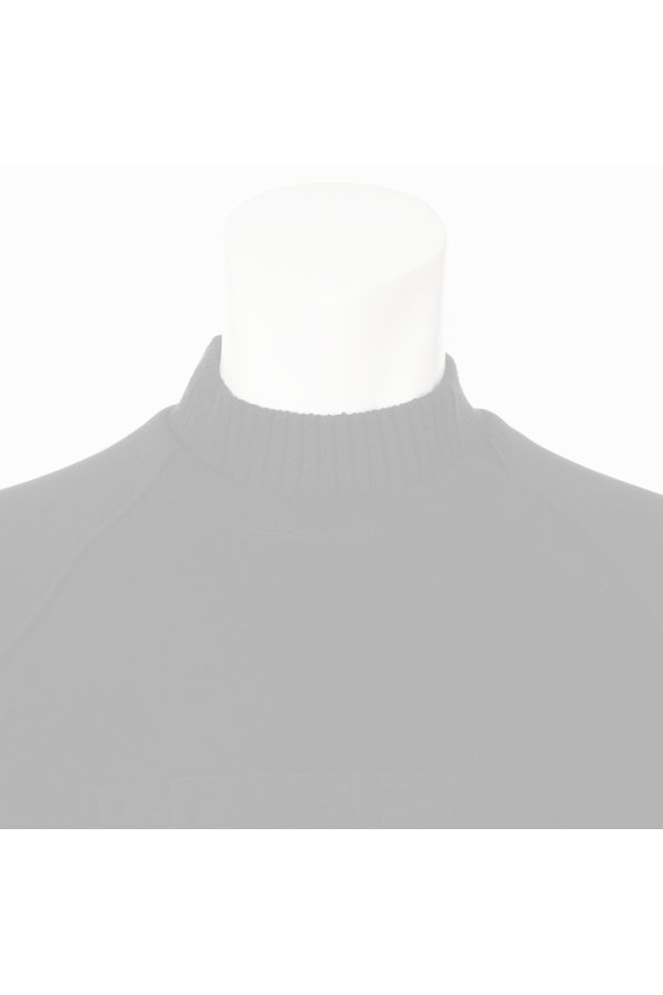 画像3: ブリーフィング ゴルフ BRIEFING HOL MEN’S STITCH LOGO FAKE LAYERED HIGHNECK{-BEA} (3)
