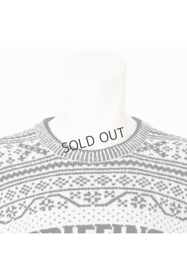 画像3: ブリーフィング ゴルフ BRIEFING HOL MEN’S FAIR ISLE CREWNECK KNIT{-BEA} (3)