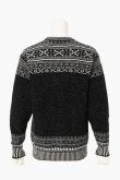 画像2: ブリーフィング ゴルフ BRIEFING HOL MEN’S FAIR ISLE CREWNECK KNIT{-BEA} (2)