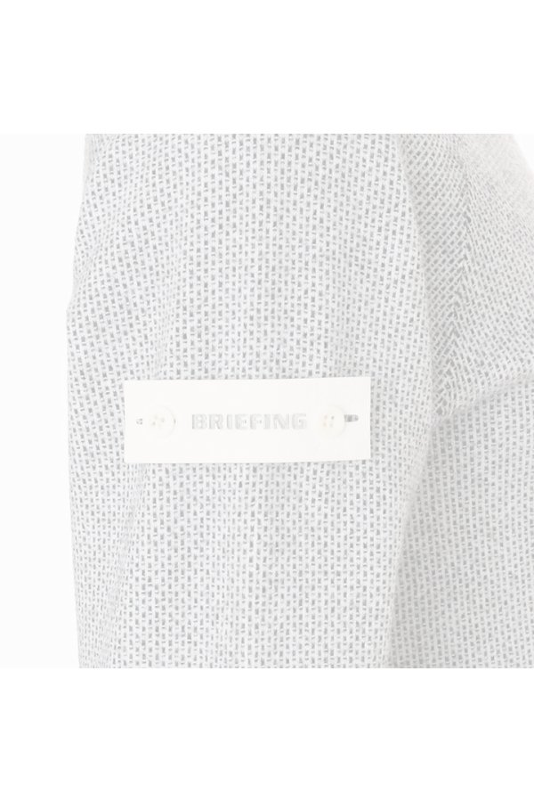 画像5:  {SOLD} ブリーフィング ゴルフ BRIEFING WOMEN’S BIRDS EYE LOGO CREWNECK KNIT{-BEA} (5)