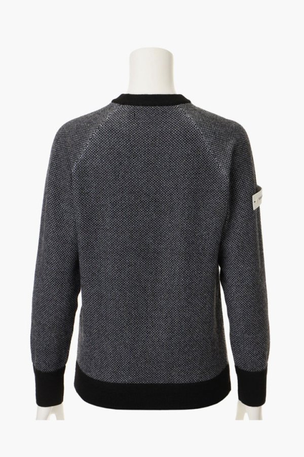 画像2: 【 10%OFF セール29,700円→26,730円】 ブリーフィング ゴルフ BRIEFING WOMEN’S BIRDS EYE LOGO CREWNECK KNIT{-BEA} (2)