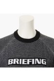 画像3: 【 10%OFF セール29,700円→26,730円】 ブリーフィング ゴルフ BRIEFING WOMEN’S BIRDS EYE LOGO CREWNECK KNIT{-BEA} (3)