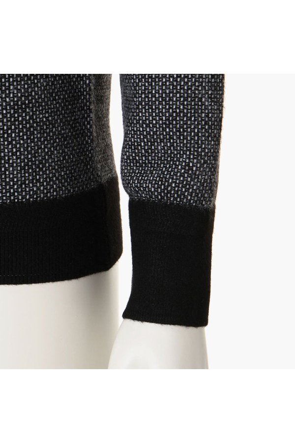 画像7: 【 10%OFF セール29,700円→26,730円】 ブリーフィング ゴルフ BRIEFING WOMEN’S BIRDS EYE LOGO CREWNECK KNIT{-BEA} (7)