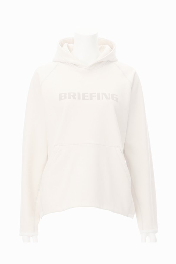 画像1:   ブリーフィング ゴルフ BRIEFING WOMEN’S LOGO HOODIE{-BEA} (1)