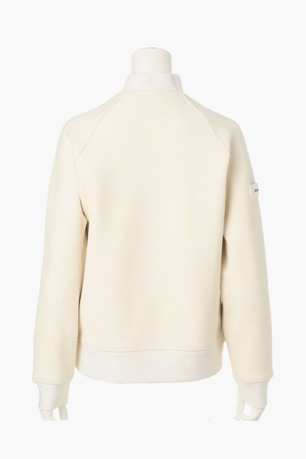 画像2: ブリーフィング ゴルフ BRIEFING HOL WOMEN’S STITCH LOGO FAKE LAYERED HIGHNECK{-BEA} (2)