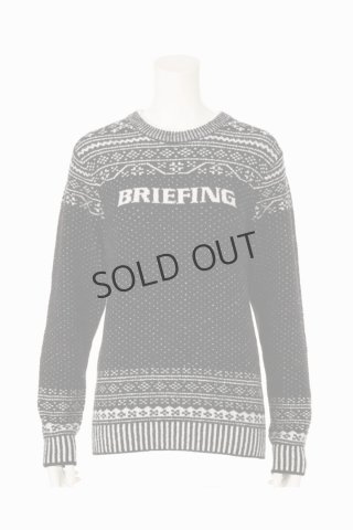新品⭐︎BRIEFING レディース WR CREWNECK KNIT BRIEFING GOLF（ブリーフィングゴルフ） ブリーフィング BRIEFING WR