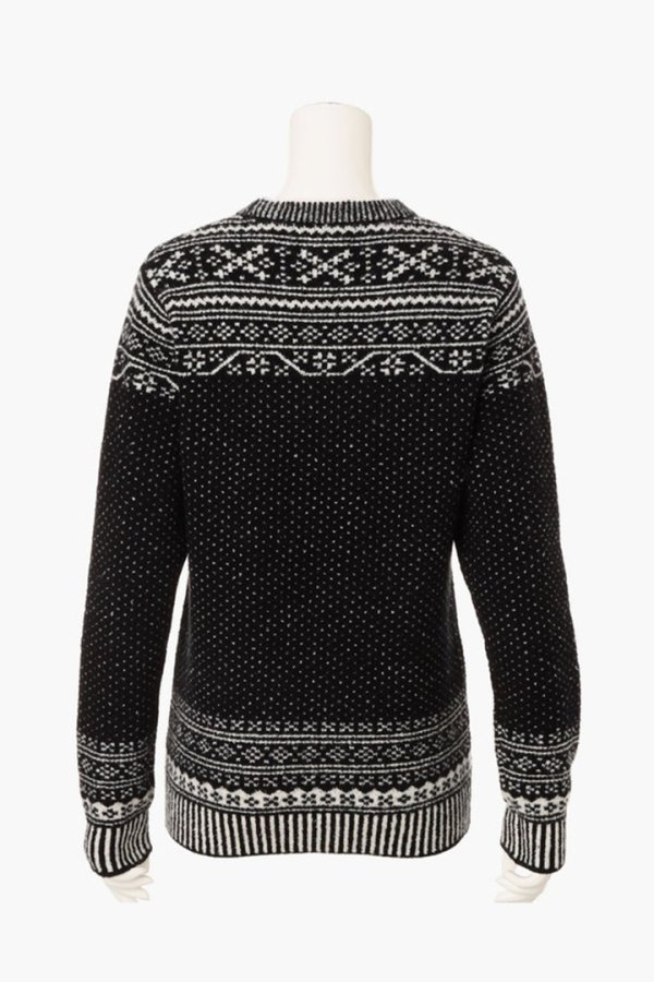 画像2: 【 20%OFF セール36,300円→29,040円】 ブリーフィング ゴルフ BRIEFING HOL WOMEN’S FAIR ISLE CREWNECK KNIT{-BEA} (2)