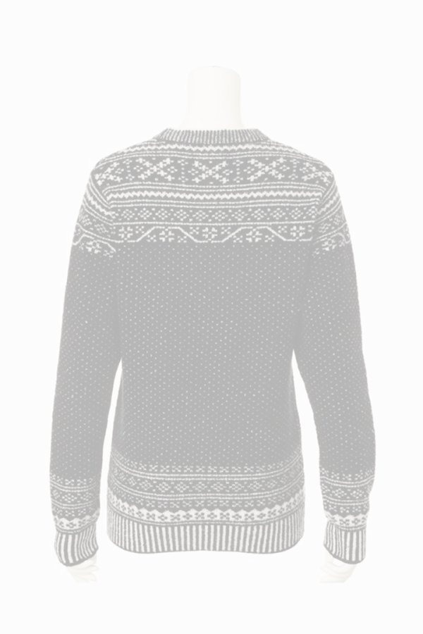 画像2:  {SOLD} ブリーフィング ゴルフ BRIEFING HOL WOMEN’S FAIR ISLE CREWNECK KNIT{-BEA} (2)