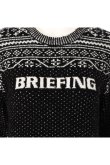 画像4: 【 20%OFF セール36,300円→29,040円】 ブリーフィング ゴルフ BRIEFING HOL WOMEN’S FAIR ISLE CREWNECK KNIT{-BEA} (4)