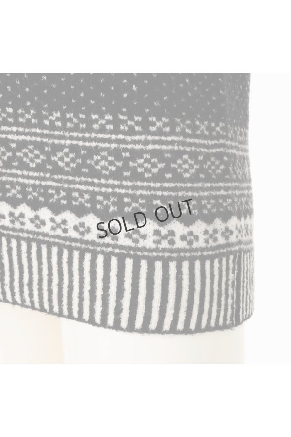 画像6: {SOLD}ブリーフィング ゴルフ BRIEFING HOL WOMEN’S FAIR ISLE CREWNECK KNIT{-BEA} (6)