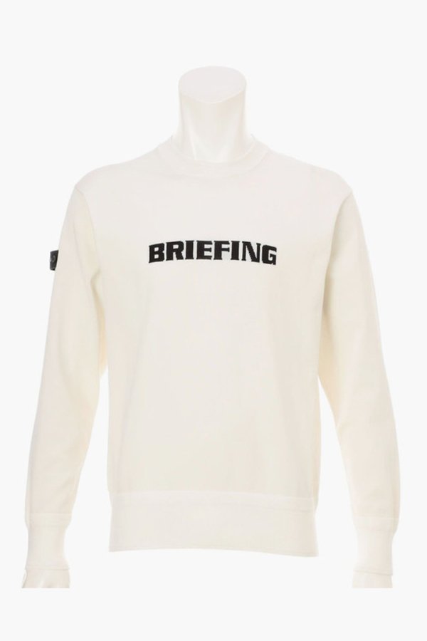 画像1: ブリーフィング ゴルフ BRIEFING MEN’S WR CREWNECK KNIT{-BFS} (1)