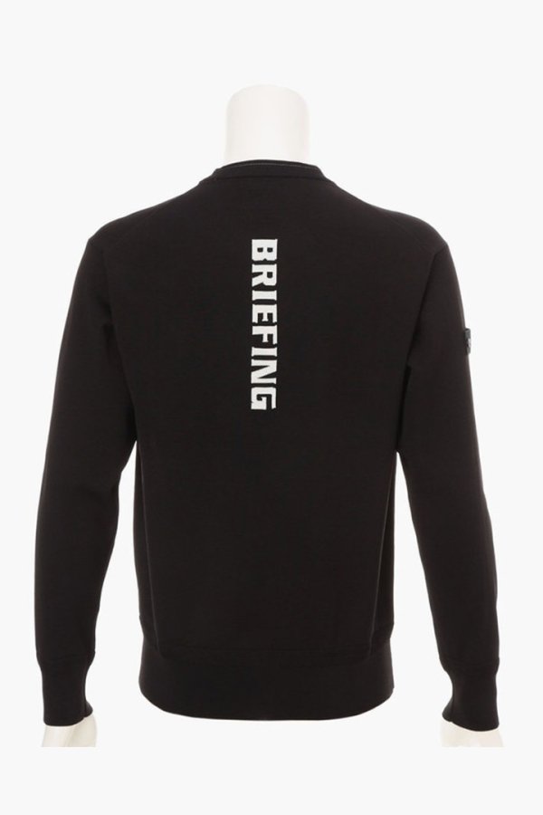 画像2: ブリーフィング ゴルフ BRIEFING MEN’S WR CREWNECK KNIT{-BFS} (2)