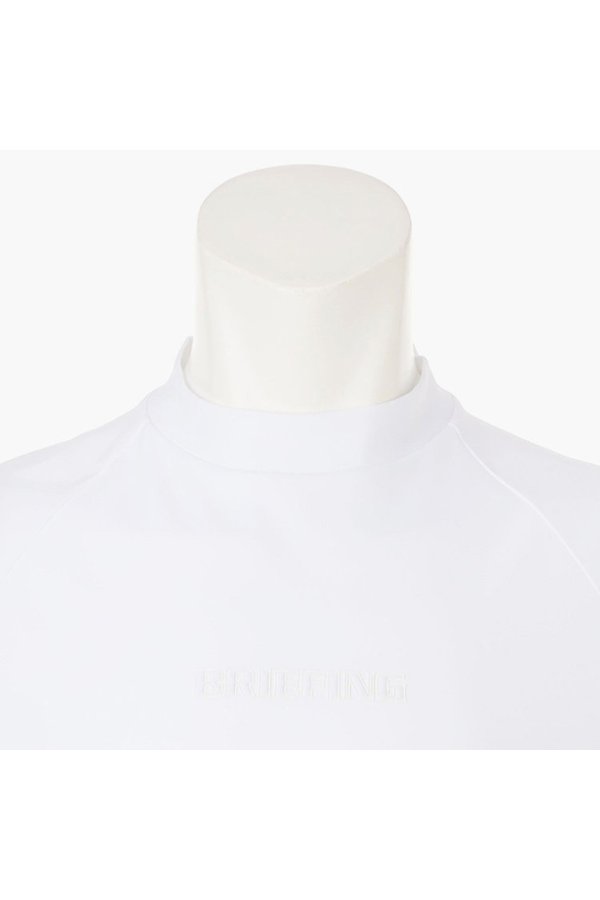 画像3: ブリーフィング ゴルフ BRIEFING MEN’S STITCHED 3D LOGO LS HIGHNECK （リラックスフィット）{-BFS} (3)