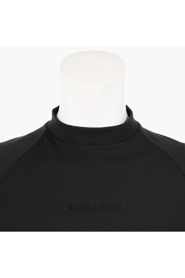 画像3: ブリーフィング ゴルフ BRIEFING MEN’S STITCHED 3D LOGO HIGHNECK（リラックスフィット）{-BFS} (3)