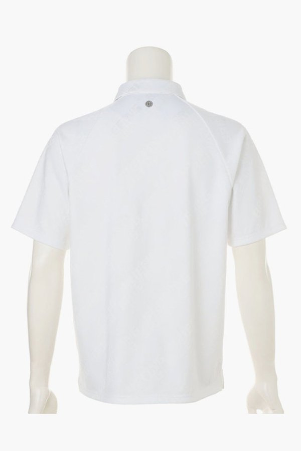 画像2: ブリーフィング ゴルフ BRIEFING MEN’S SHADOW LOGO JQ SHIRT （リラックスフィット）{-BFS} (2)