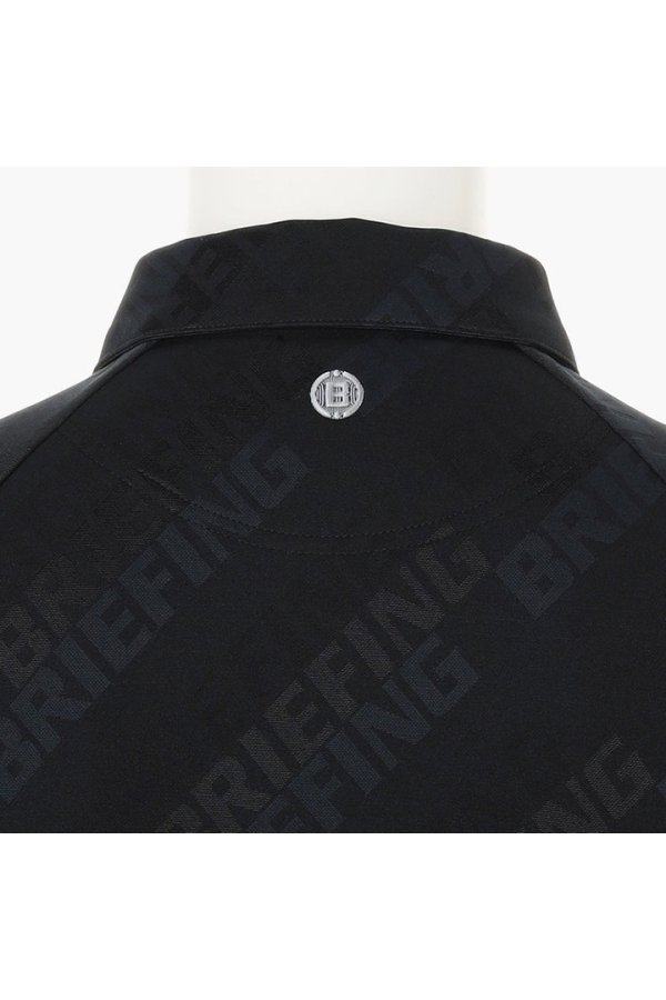 画像3: ブリーフィング ゴルフ BRIEFING MEN’S SHADOW LOGO JQ SHIRT （リラックスフィット）{-BFS} (3)