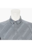 画像4: ブリーフィング ゴルフ BRIEFING MEN’S SHADOW LOGO JQ SHIRT （リラックスフィット）{-BFS} (4)