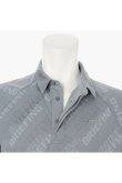 画像5: ブリーフィング ゴルフ BRIEFING MEN’S SHADOW LOGO JQ SHIRT （リラックスフィット）{-BFS} (5)