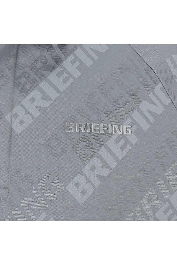 画像6: ブリーフィング ゴルフ BRIEFING MEN’S SHADOW LOGO JQ SHIRT （リラックスフィット）{-BFS} (6)