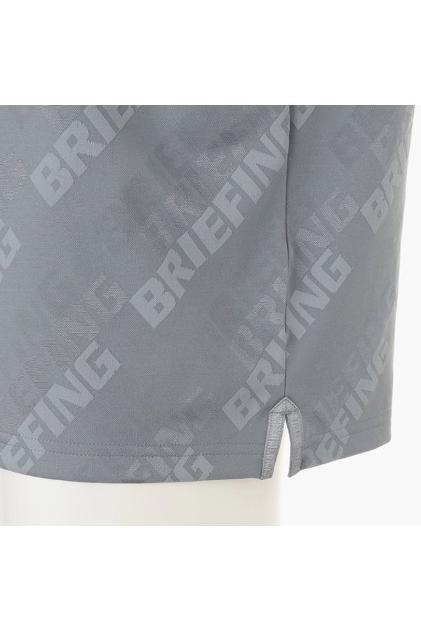 画像8: ブリーフィング ゴルフ BRIEFING MEN’S SHADOW LOGO JQ SHIRT （リラックスフィット）{-BFS} (8)