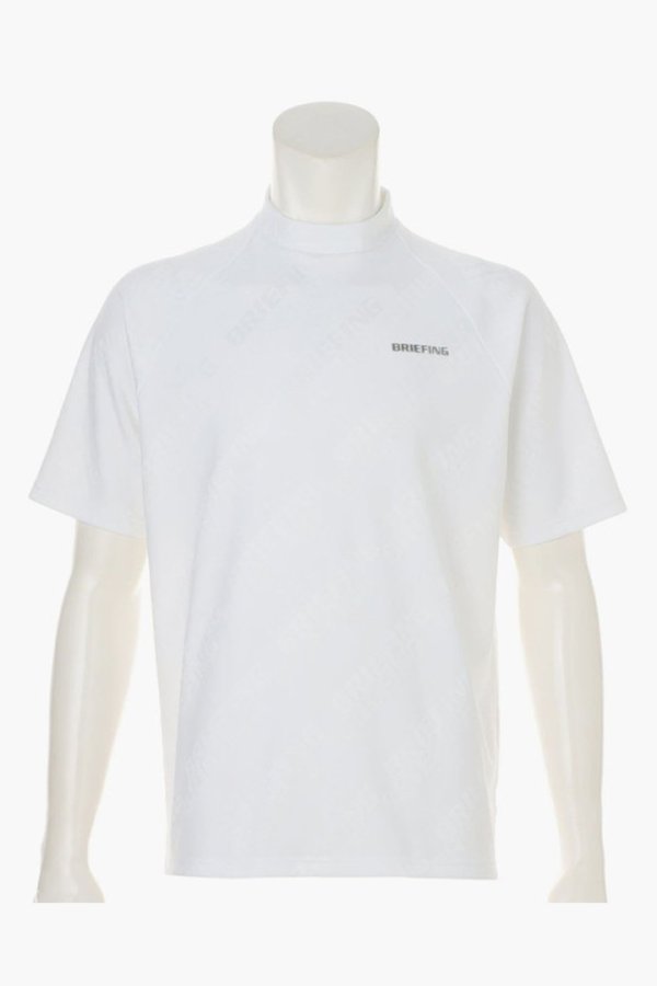 画像1: ブリーフィング ゴルフ BRIEFING MEN’S SHADOW LOGO JQ HIGHNECK （リラックスフィット）{-BFS} (1)