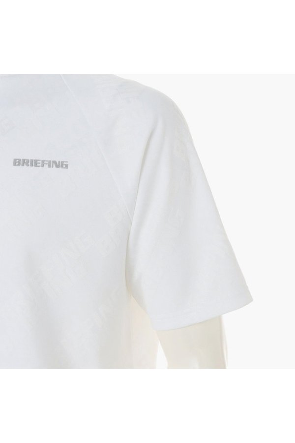 画像6: ブリーフィング ゴルフ BRIEFING MEN’S SHADOW LOGO JQ HIGHNECK （リラックスフィット）{-BFS} (6)