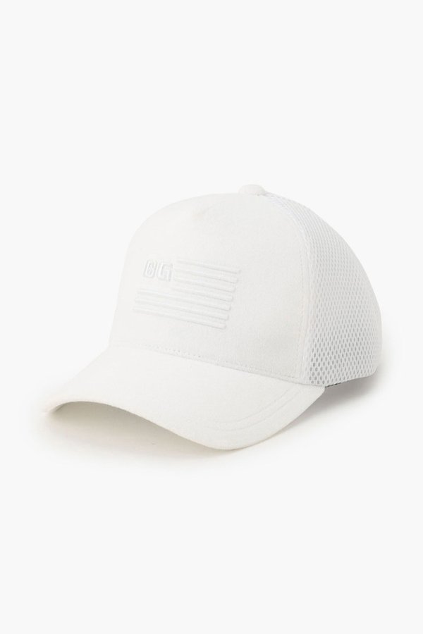 画像1: ブリーフィング ゴルフ BRIEFING MEN’S PILE MESH CAP{-BFS} (1)