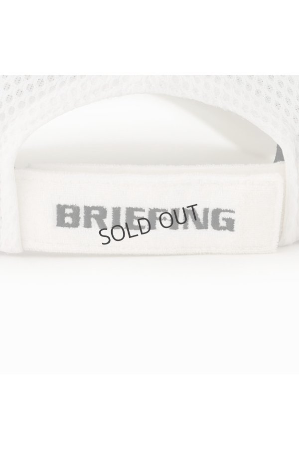 画像3: {SOLD}ブリーフィング ゴルフ BRIEFING MEN’S PILE MESH CAP{-BFS} (3)