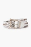 画像1: ブリーフィング ゴルフ BRIEFING MEN'S FIREMAN BUCKLE LEATHER MESH BELT{-BFS} (1)