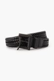 画像1: ブリーフィング ゴルフ BRIEFING MEN'S FIREMAN BUCKLE LEATHER MESH BELT{-BFS} (1)
