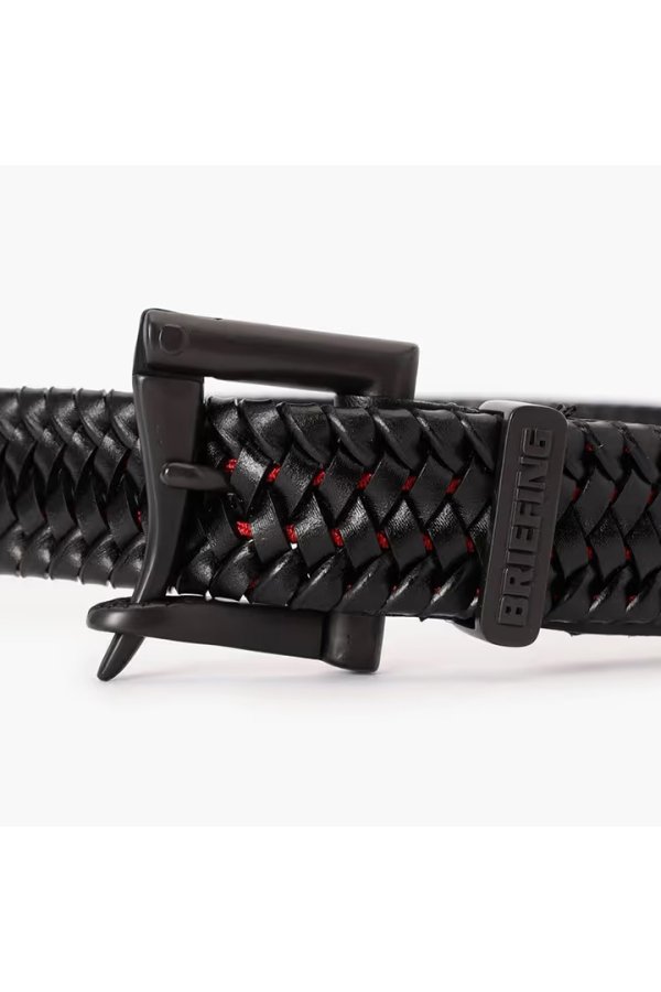 画像4: ブリーフィング ゴルフ BRIEFING MEN'S FIREMAN BUCKLE LEATHER MESH BELT{-BFS} (4)