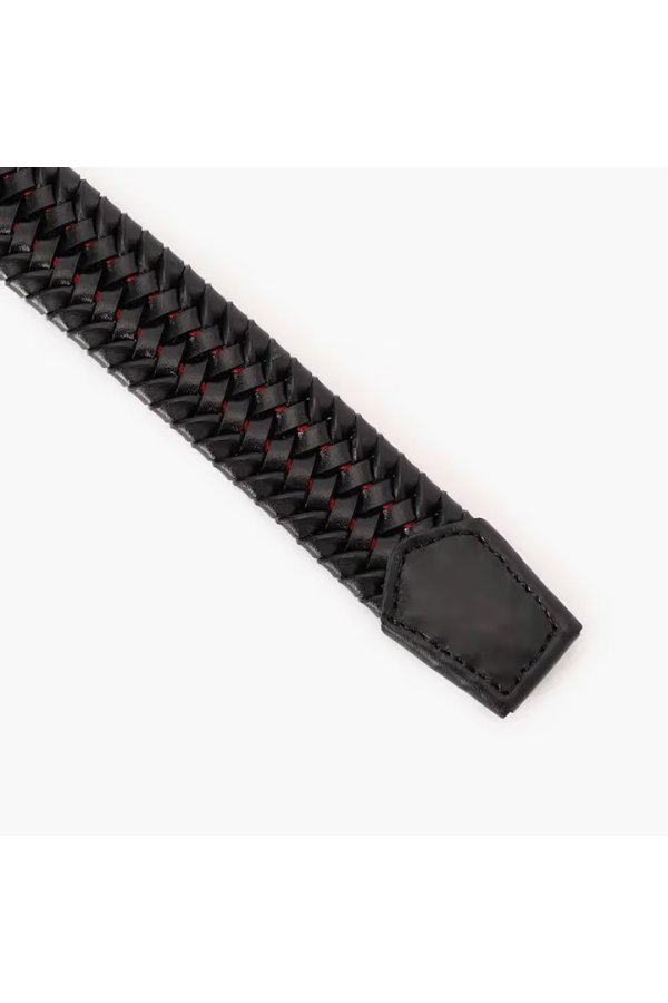 画像7: ブリーフィング ゴルフ BRIEFING MEN'S FIREMAN BUCKLE LEATHER MESH BELT{-BFS} (7)