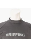 画像4: ブリーフィング ゴルフ BRIEFING REF MEN’S HEM LOGO HIGHNECK （リラックスフィット）{-BFA} (4)