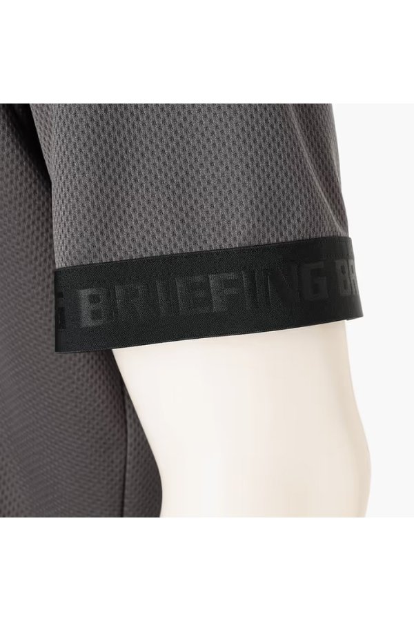 画像7: ブリーフィング ゴルフ BRIEFING REF MEN’S HEM LOGO HIGHNECK （リラックスフィット）{-BFA} (7)