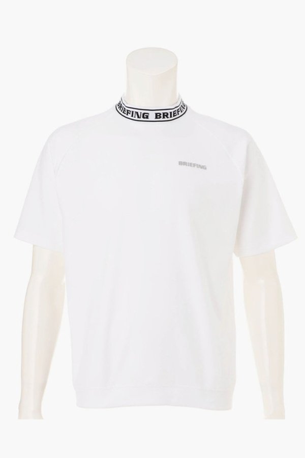 画像1: ブリーフィング ゴルフ BRIEFING MEN’S NECK LOGO HIGHNECK RF{-BFA} (1)