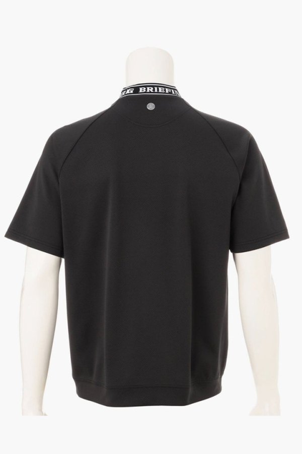 画像2: ブリーフィング ゴルフ BRIEFING MEN’S NECK LOGO HIGHNECK RF{-BFA} (2)