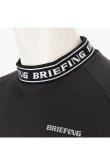 画像5: ブリーフィング ゴルフ BRIEFING MEN’S NECK LOGO LS HIGHNECK（リラックスフィット）{-BFA} (5)