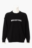 画像1: ブリーフィング ゴルフ BRIEFING MEN’S AIRY YARN KNIT CREWNECK{-BFA} (1)