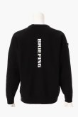 画像2: ブリーフィング ゴルフ BRIEFING MEN’S AIRY YARN KNIT CREWNECK{-BFA} (2)