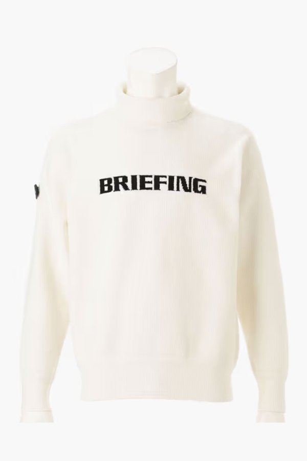 画像1: ブリーフィング ゴルフ BRIEFING MEN’S AIRY YARN KNIT TURTLENECK{-BFA} (1)