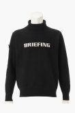 画像1: ブリーフィング ゴルフ BRIEFING MEN’S AIRY YARN KNIT TURTLENECK{-BFA} (1)