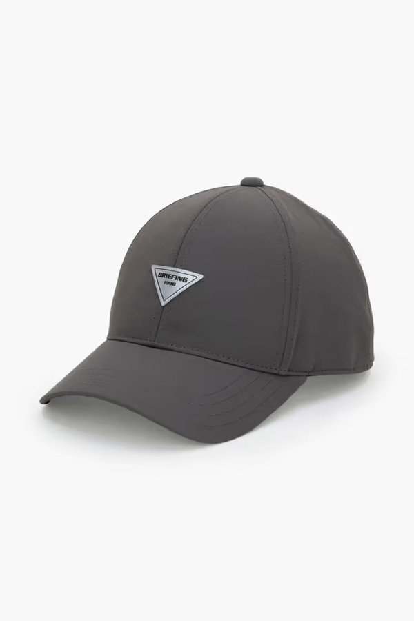画像1: ブリーフィング ゴルフ BRIEFING REF MEN'S STRETCH TRIANGLE LOGO CAP{-BFA} (1)