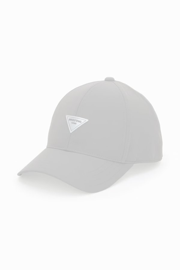 画像1: ブリーフィング ゴルフ BRIEFING REF MEN'S STRETCH TRIANGLE LOGO CAP{-BFA} (1)