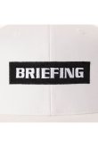 画像2: ブリーフィング ゴルフ BRIEFING MEN’S BOX LOGO FLAT VISOR CAP{-BFA} (2)