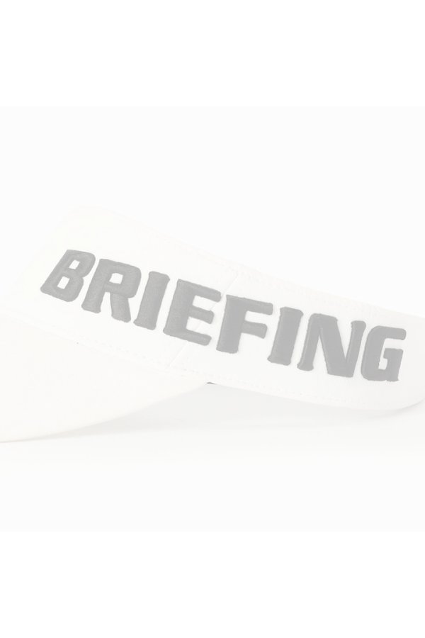 画像2: ブリーフィング ゴルフ BRIEFING MEN’S WR CORDURA ROUND LOGO VISOR{-BFA} (2)